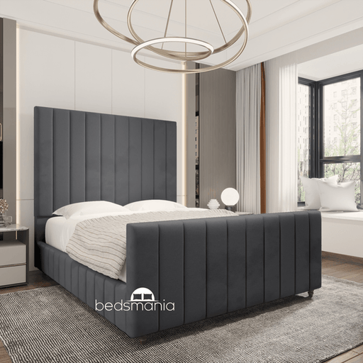 Hanoi Full Panel Bed Frame Available With Storage