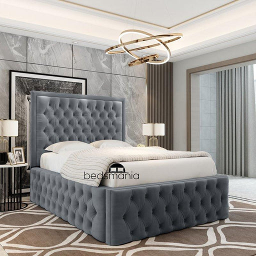 Cairo Designer Bedframe With Optional Storage - bedsmania