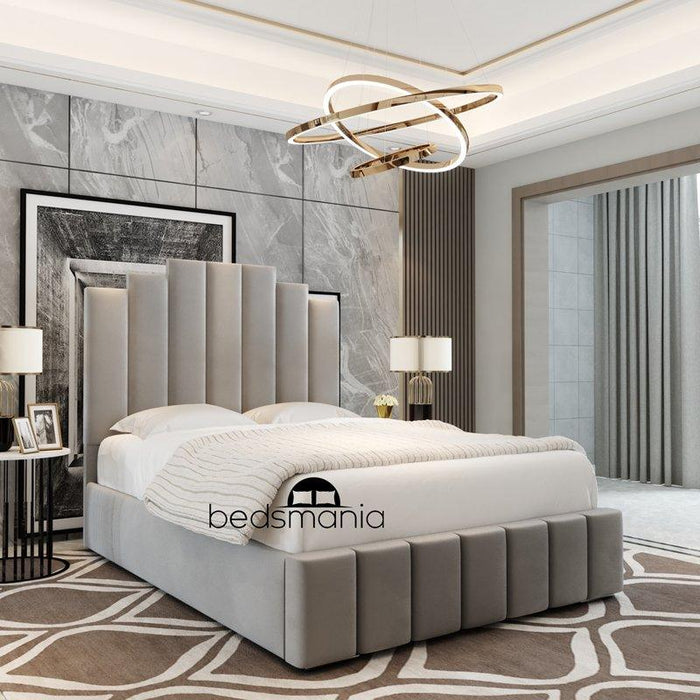 Paris Luxury Panel Bed Frame - bedsmania